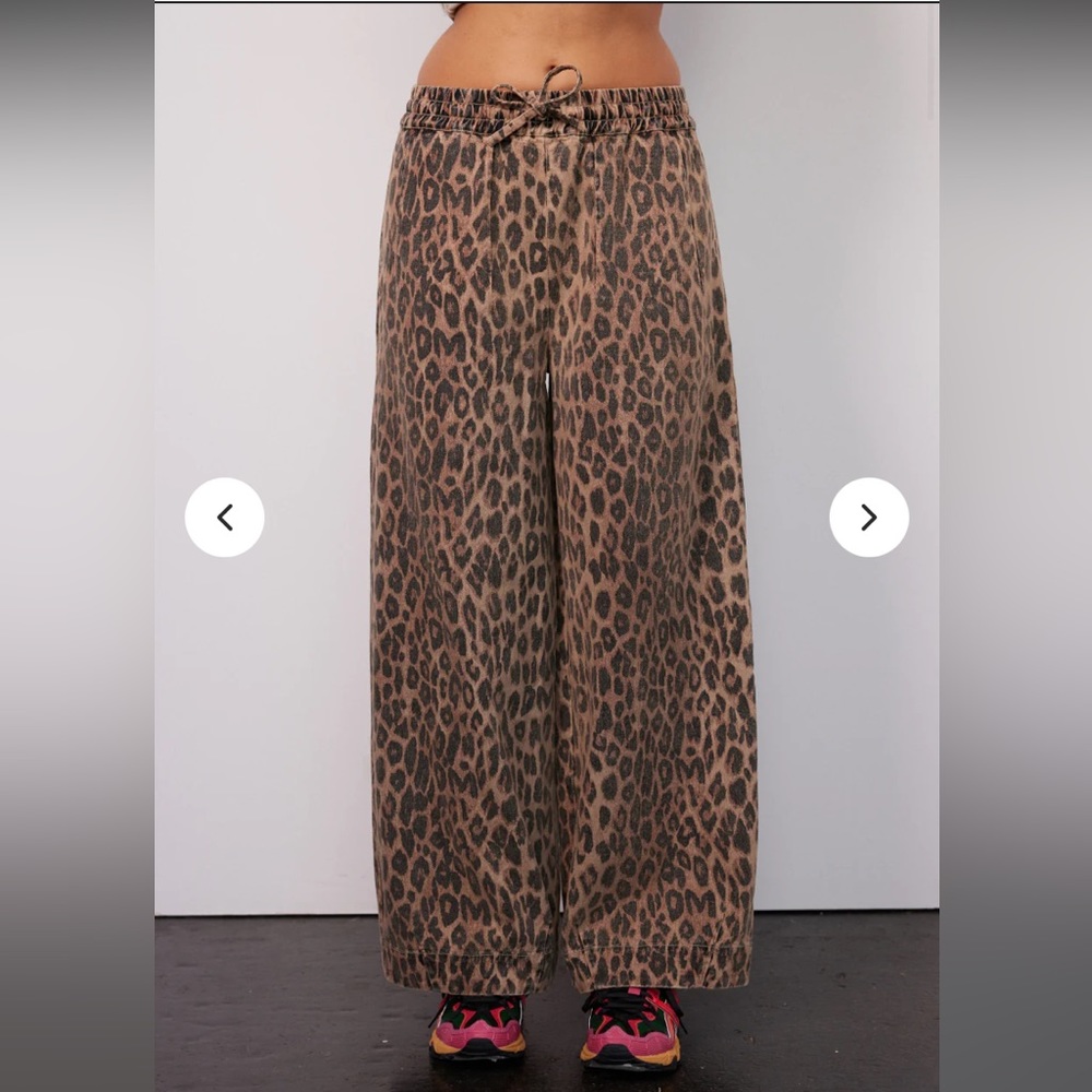 NWT Damson Madder Rafe Leopard Pants